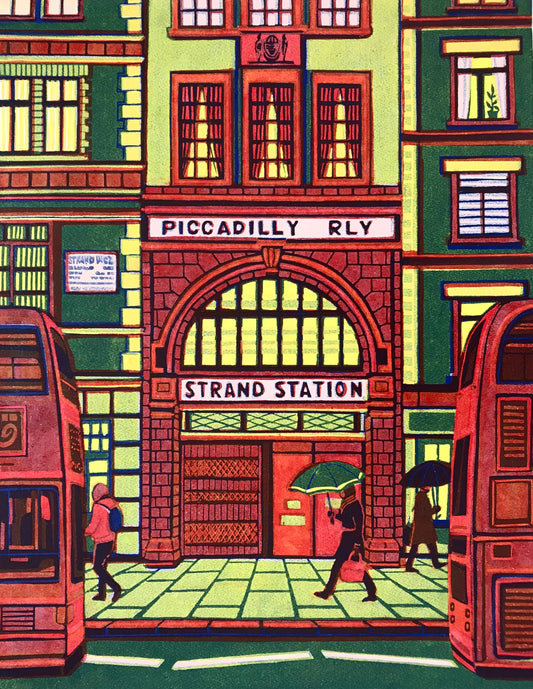 Buses on the Strand