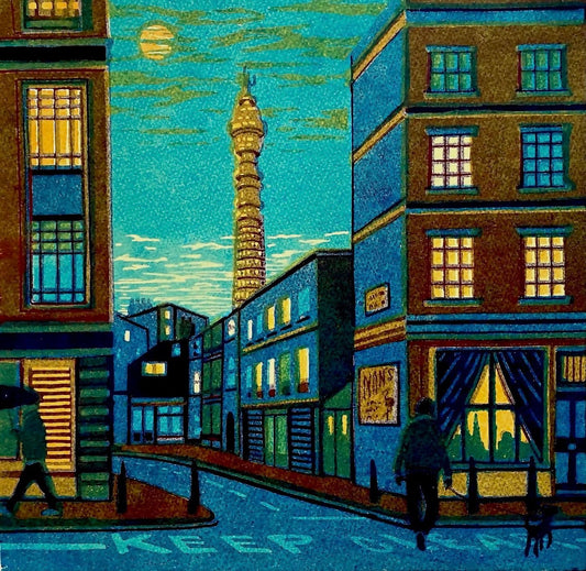 A Night, a Street, a Lamp